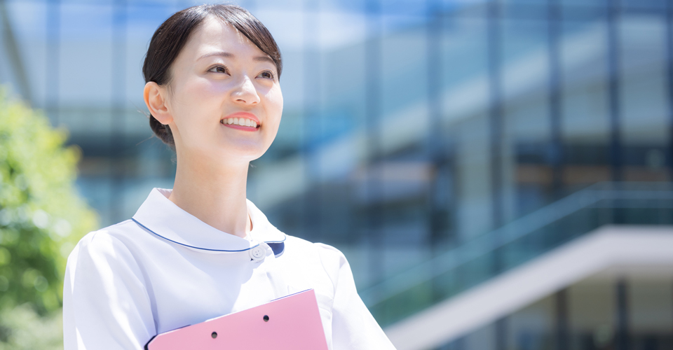 最短５年間で看護師をめざせます